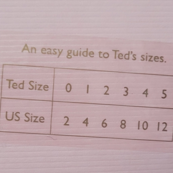 🍒NWT🍒 TED BAKER BARDOT SKATER DRESS - Picture 6 of 6